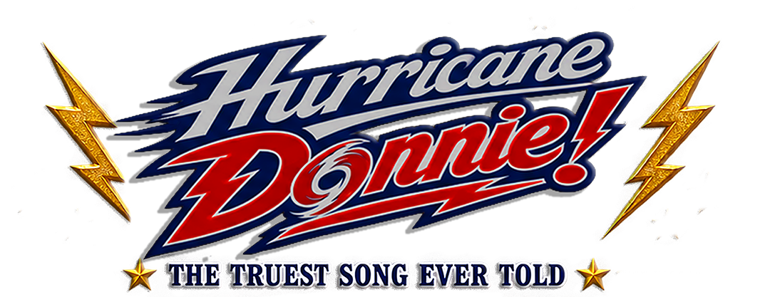 Hurricane Donnie logo and official release artwork